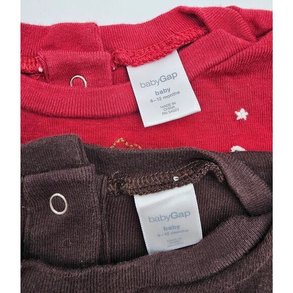 8 Piece Gap/Old Navy Girl's 6-12M Puffer Jacket, Outfit, Pajama, One-piece Lot - Picture 8 of 14